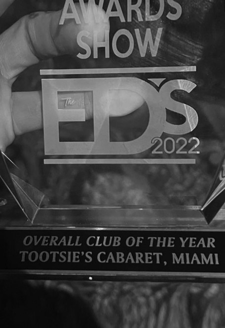 RCI’s Tootsie’s Cabaret Miami Named “Overall Club of the Year” at Industry Convention