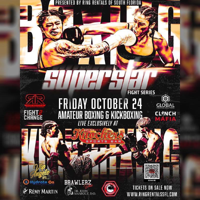 fight series flyer