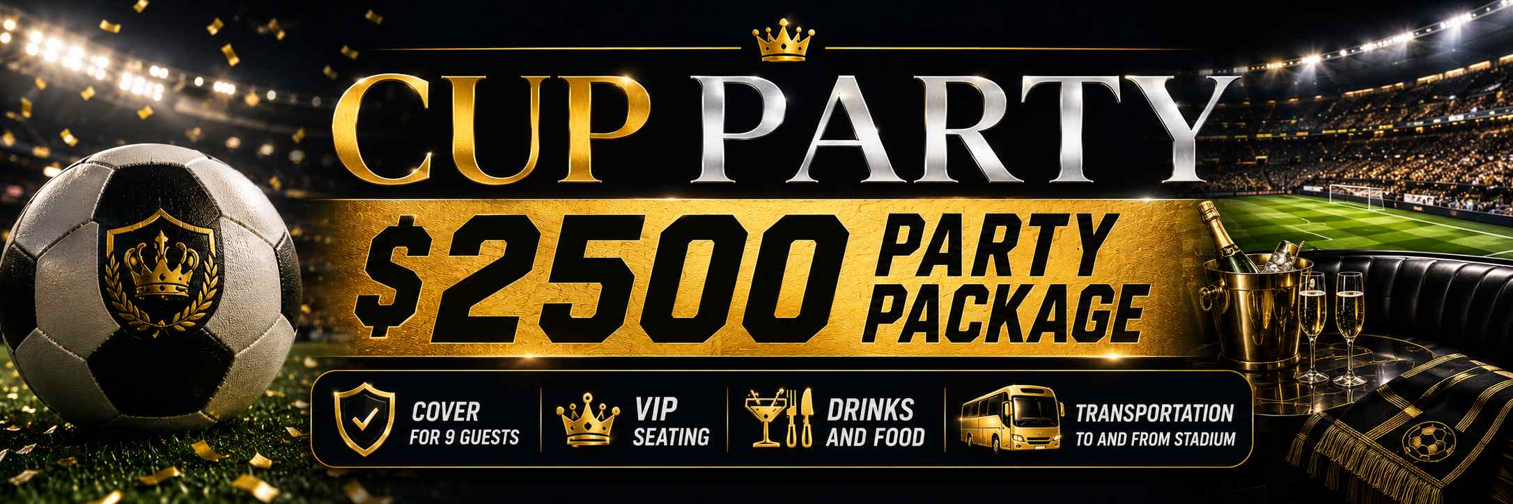 Tootsies Miami | Cup Party Packages