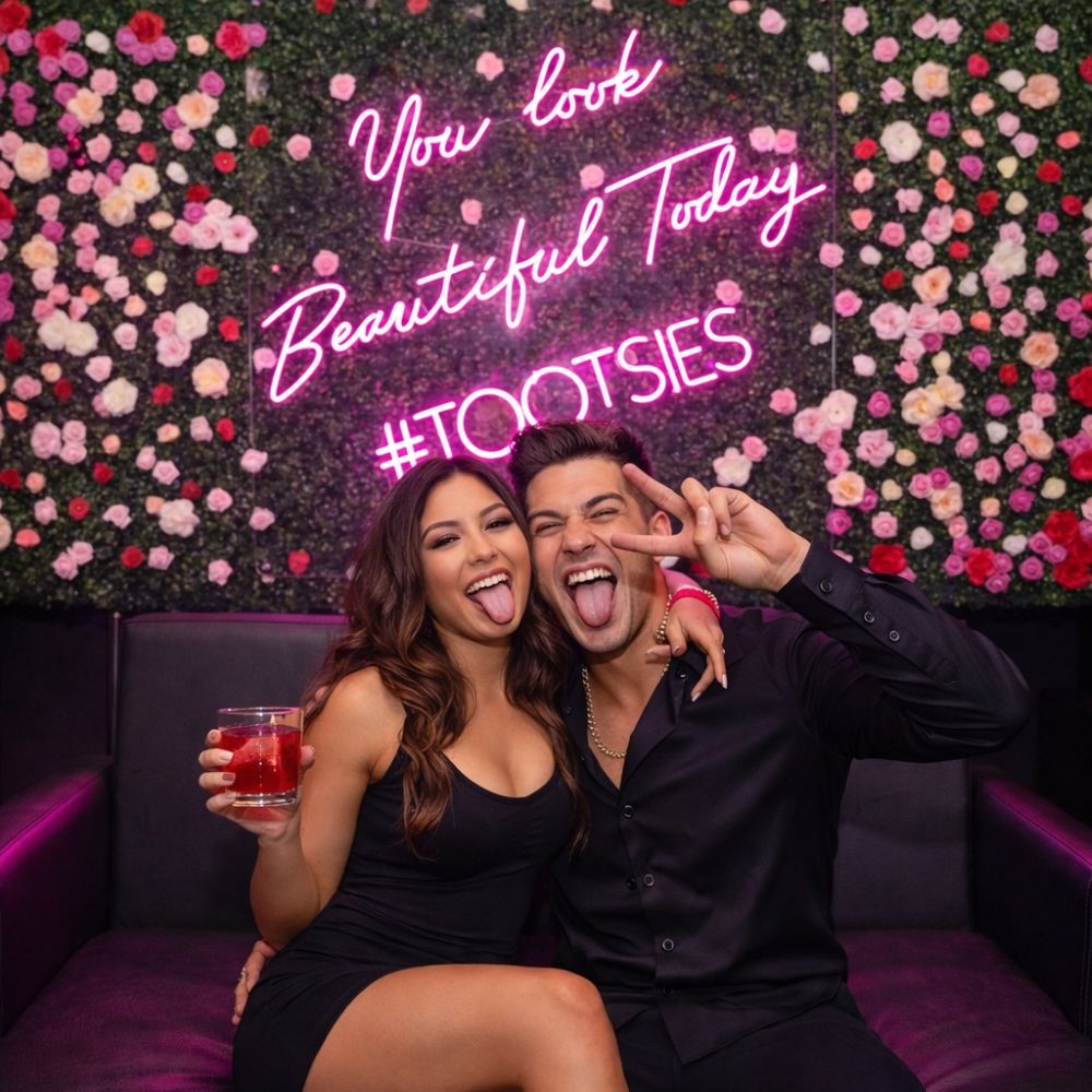 Date night on the second floor at Tootsie’s Cabaret in Miami Gardens